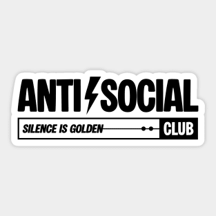 ANTI-SOCIAL CLUB Sticker